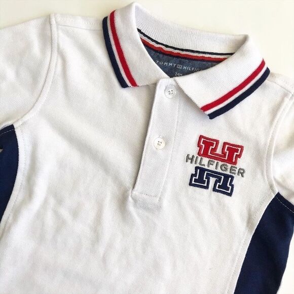 Tommy Hilfiger NWT collar polo shirt  24 months - Picture 2 of 4